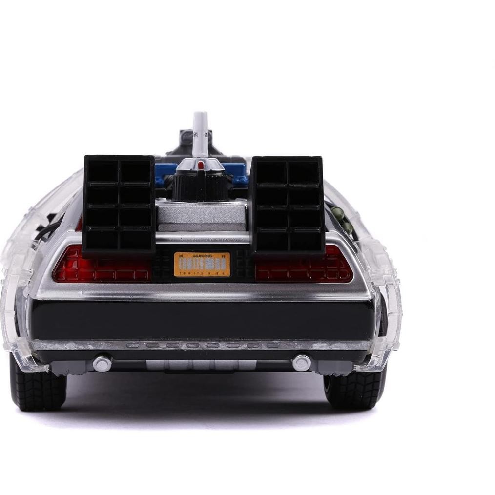 TERBATAS JADA ZURCK IN DIE ZUKUNFT TEIL II 1:24 TIME MACHINE DRUCKGUSS-AUTO-BELEUCHTUNG, SPIELZEUG