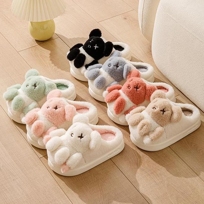 

Sandal Selop Sendal Rumah Slipper Indoor Santai Hangat Lucu Empuk Halus Karakter Fashion Anti Licin Anti Slip Shoes Karet Wanita SS