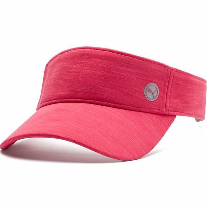 Reya Golf Puma Visor Cap Topi Ladies Rapture Rose Original