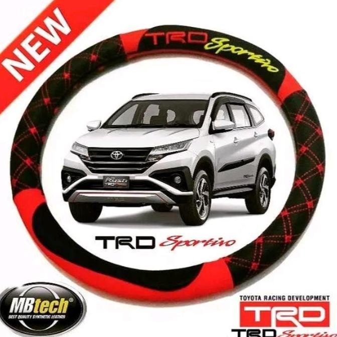 Sarung Setir Cover Stir Trd Sportivo Toyota Rush Universal