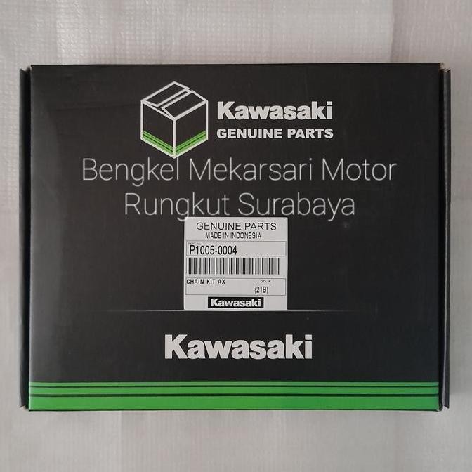 HARGA DISC - Gir set Athlete Kawasaki genuine part
