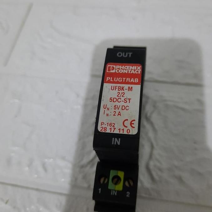 arrester phoenix plugtrab 5vdc