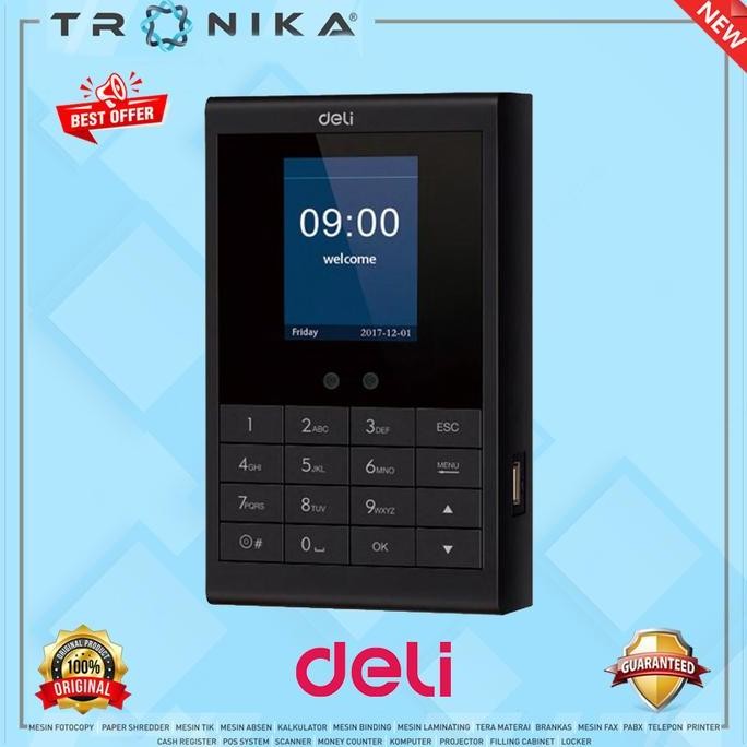 MESIN ABSENSI | DELI E-764 | | GARANSI