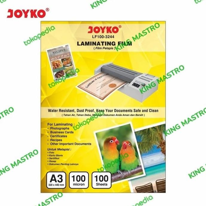 

TERBARU - Joyko Laminating Film A