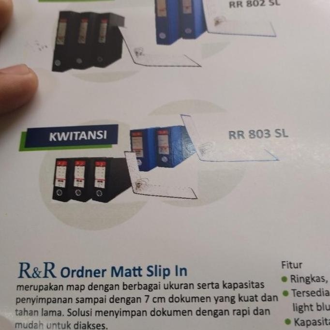 

PROMO DISKON - odner rr kwitansi kode rr 80 sl isi 2