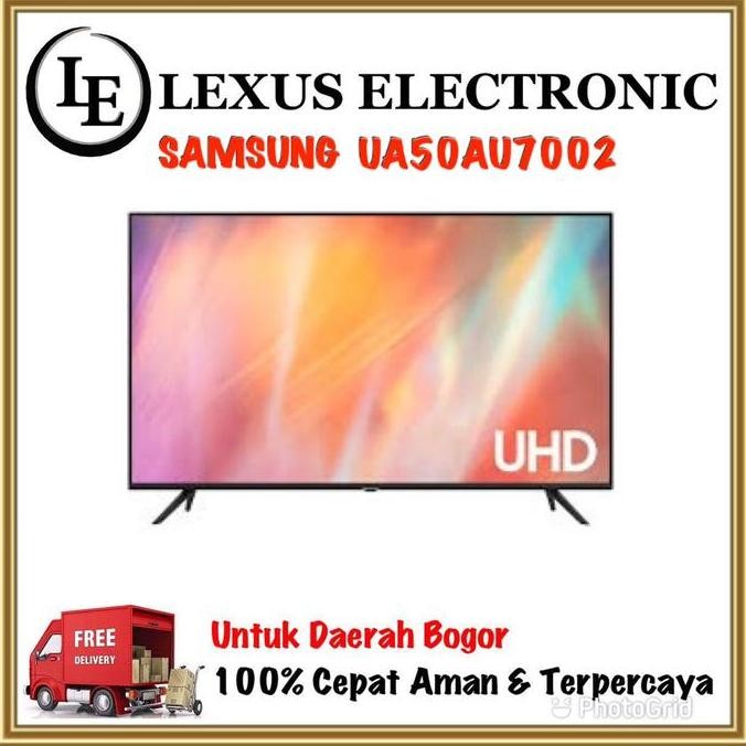 BEBAS ONGKIR - SAMSUNG LED TV 50 INCH | UA50AU7002 | 50AU7002 | AU7002