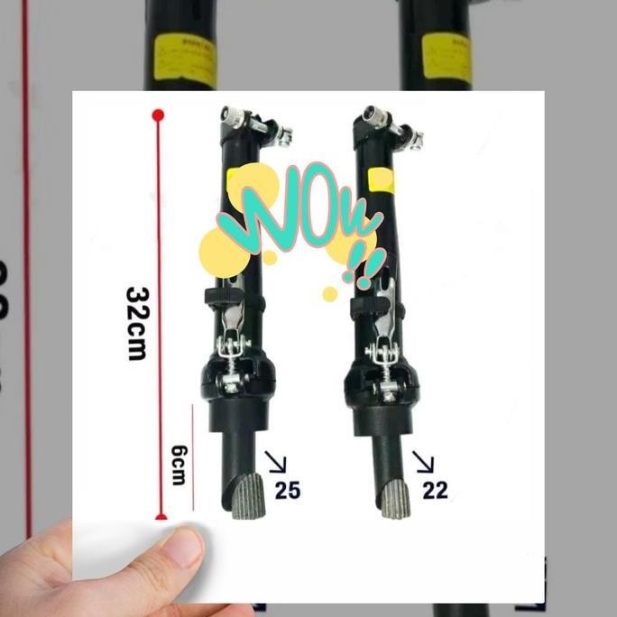 Promo TIANG / CAGAK SETIR SEPEDA LIPAT COD