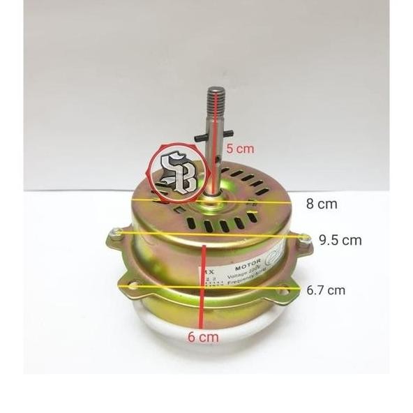 Motor Dinamo Exhaust Fan Maspion Miyako Dll
