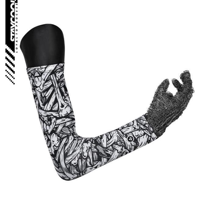 TERBARU - StayCool Sleeve Manset Fashion - Bones