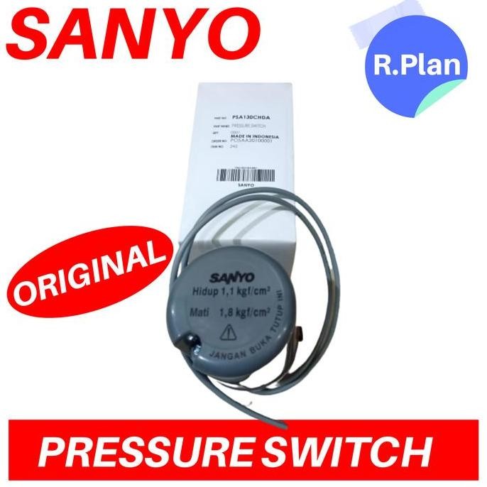 BEBAS ONGKIR - Pressure Switch SANYO ORIGINAL otomatis POMPA AIR