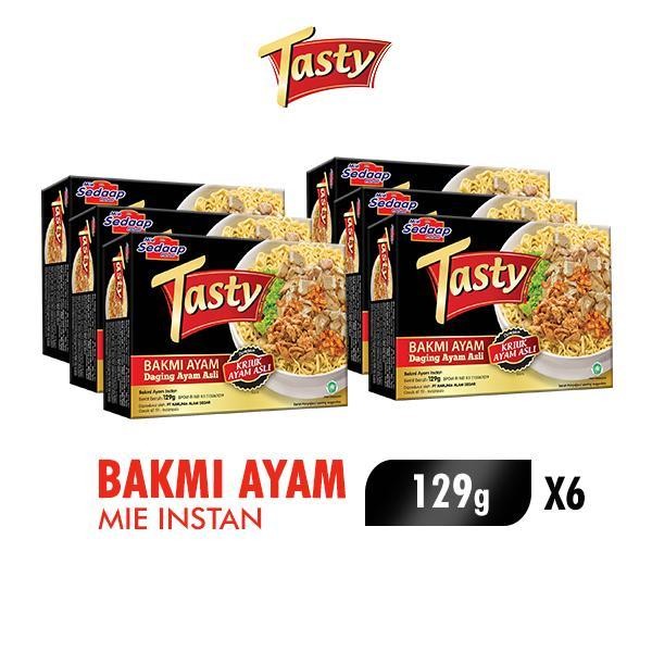 

ES Sedaap Tasty Mie Instan Bakmi Ayam 129g x6