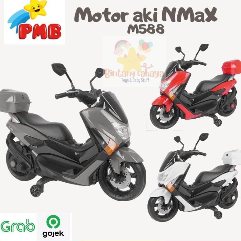 Motor aki anak PMB Raid Nmax M588 M599 Eva S-Max 380 EMT 2240 ces casan ukuran besar