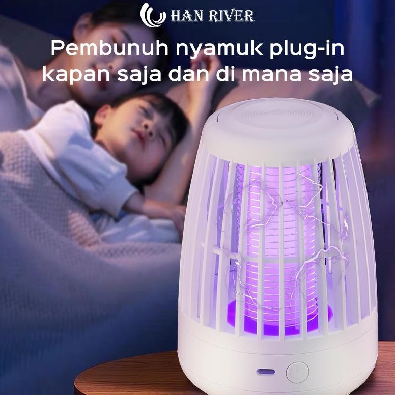 HAN RIVER Perangkap Nyamuk Lampu Nyamuk UV Anti Nyamuk