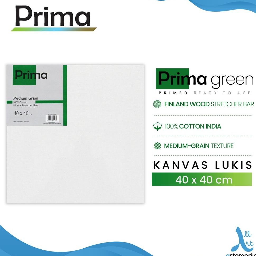 

Prima Green 40X40Cm Cotton Canvas