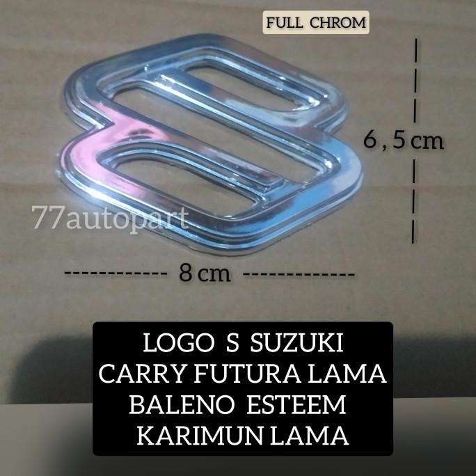 Emblem logo s suzuki carry futura lama baleno esteem karimun lama