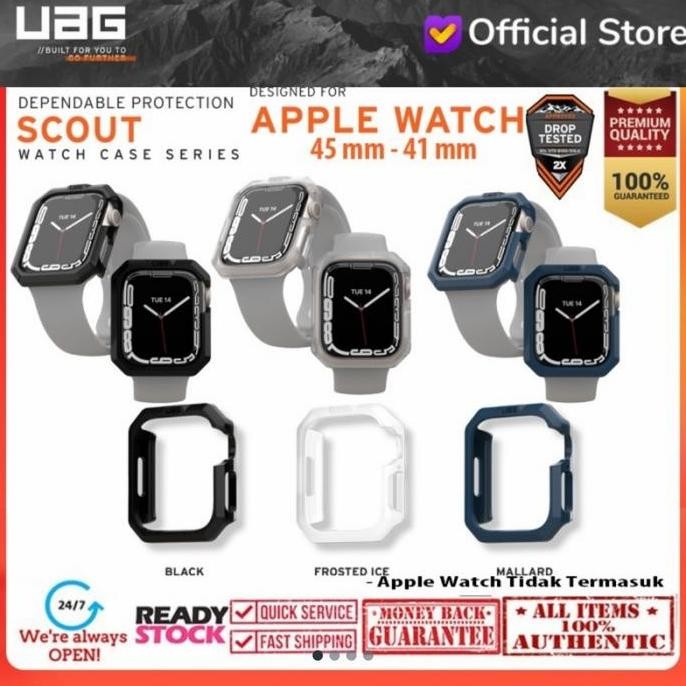 BEBAS ONGKIR - Case Apple Watch 45mm 41mm UAG Apple Watch Watch Series 7 Scout