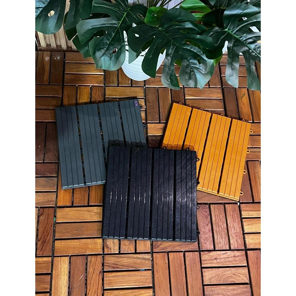 Promo Cod Lantai Kayu Decking Tile Wpc - Decking Tile Plastik Pp Indoor Outdoor ..