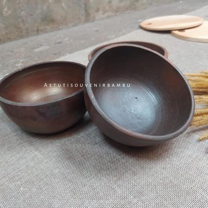 MANGKUK TANAH LIAT / mangkuk gerabah / mangkuk murah / kerajinan tanah