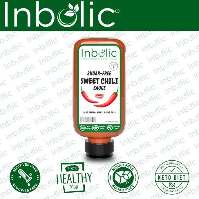 

Inbolic Sugar Free Sweet Chili Sauce / Saos Sambal Bebas Gula | Keto & Diabetic Friendly | Saos Bebas Gula & Msg | Lab Tested 100% Sugar Free