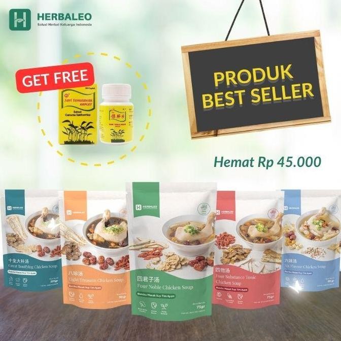 Bundling Hemat Chicken Herbal Soup