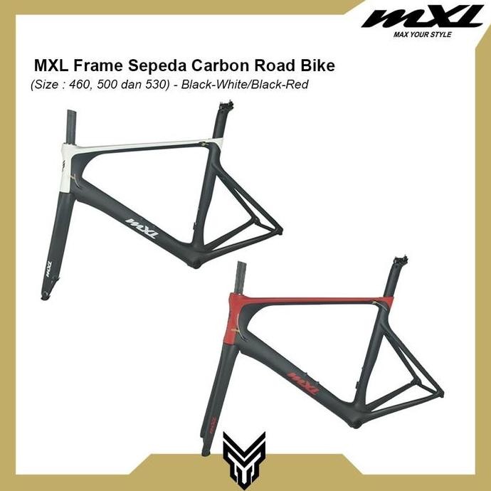 TERLARIS - MXL Frame Carbon Sepeda 700c U Brake Road Bike Cycling