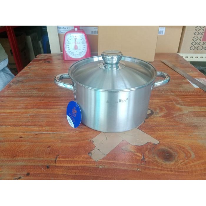 PWH sauce pot 18x10cm bima morganware /panci stainless 18cm Steel Kitchenware