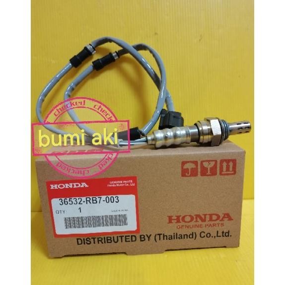 SENSOR OKSEN BAH OXYGEN O2 BELAKANG ORINAL HONDA ALL NEW JAZZ RS GK5 CITY GM6 BRIO SATYA RS 2013 201