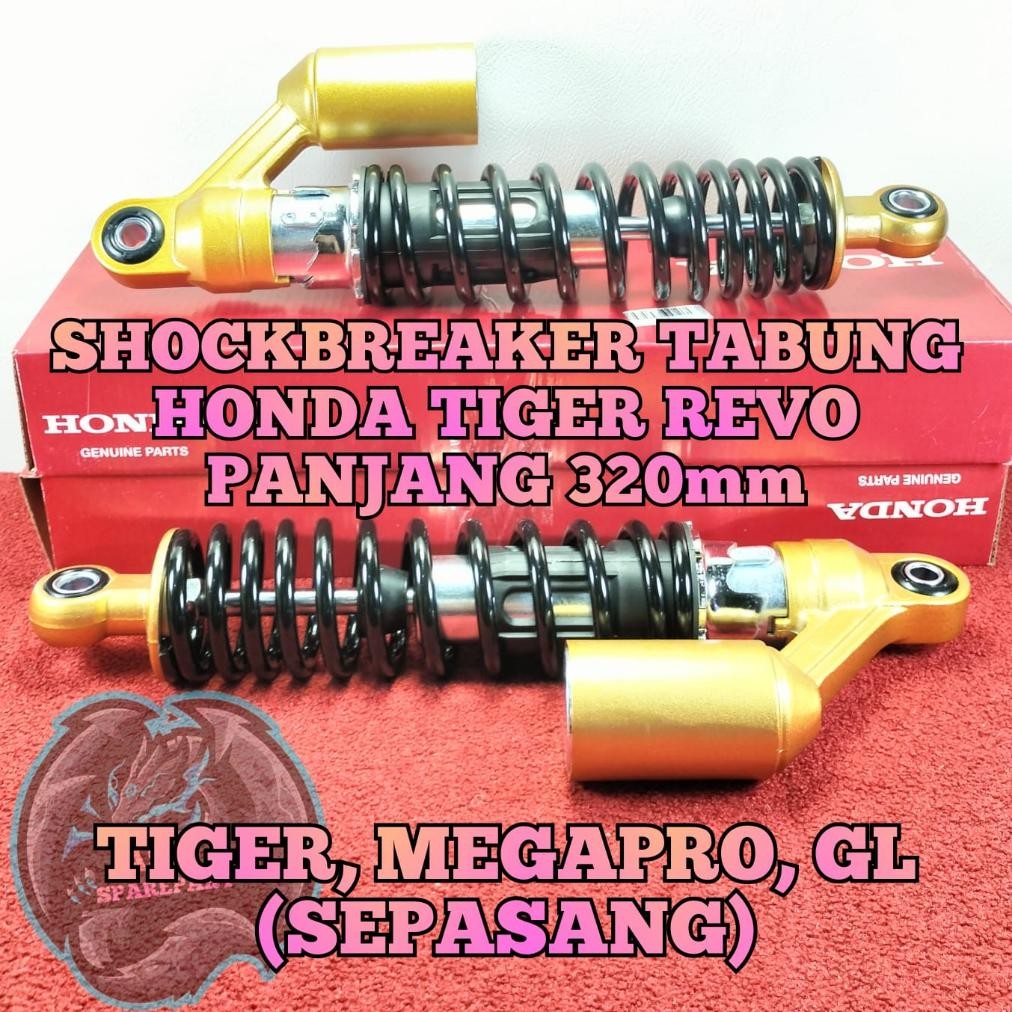 Shock Belakang Tabung Motor Honda Ter Revo , Megapro Hiu , Megapro Primus , GL Pro Neotech , GL Max 