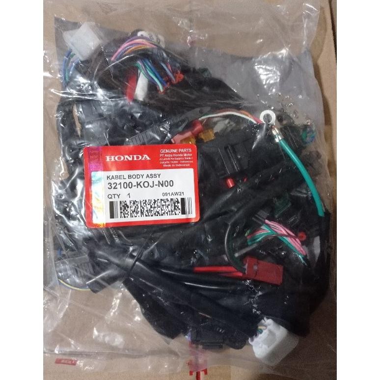 kabel body Assy genio cbs  non ISS tidak idling stop 2019