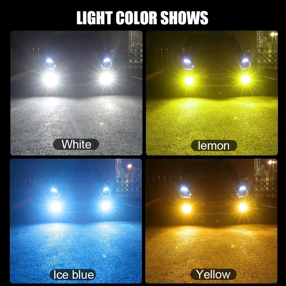 LED FOGLAMP 3 WARNA H8 H11 H16 AVANZA XENIA CALYA SIGRA AGYA AYLA ERTIGA JAZZ BRIO ROCKY RAIZE YARIS