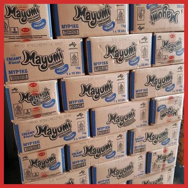 

PROMO MAYUMI MAYONAISE 1 KG (SAUS CREAMY SERBAGUNA) [BUMBU OLAHAN MAKANAN]