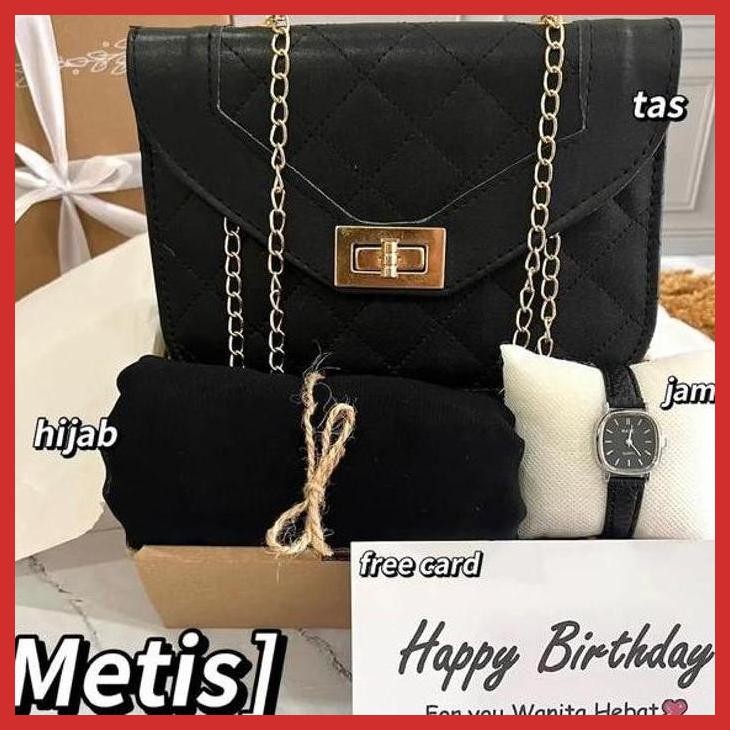 

DISCOUNT (H.TAS) KADO HIJAB ULANG TAHUN CEWEK HAMPERS WANITA BIRTHDAY GIFT BOX HADIAH WISUDA PERNIKAHAN WEDDING GRADUATION HITAM [BUMBU OLAHAN MAKANAN]