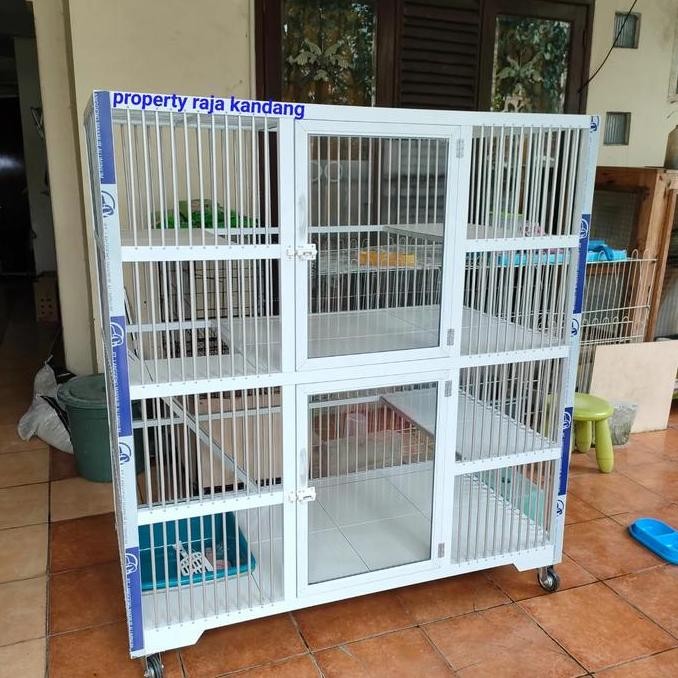 kandang kucing besar tingkat
