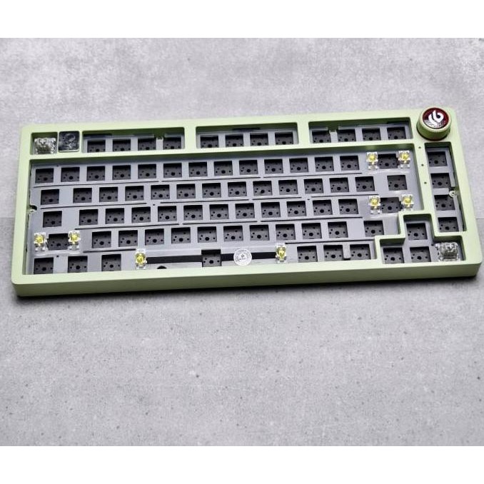 LEOBOG Hi75 RGB Gasket Aluminum Barebone Mechanical Keyboard HI 75