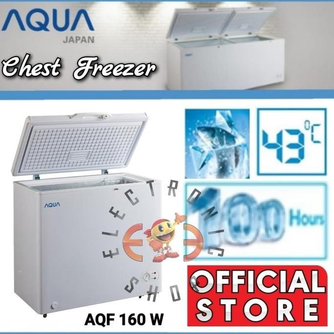 AQUA AQF 160 - AQF160 - CHEST FREEZER 160 LITER PROMO