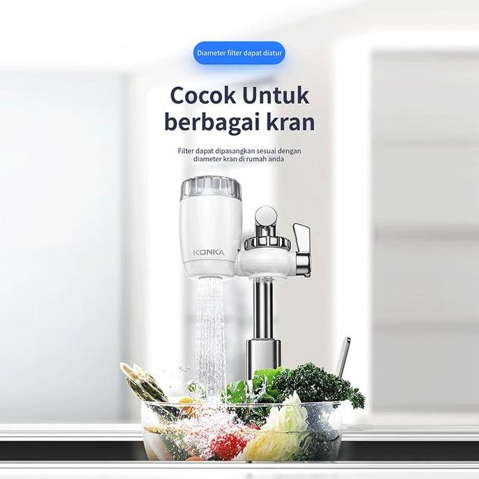 KONKA Water filter purifier alat penyaring penjernih air kran sumur