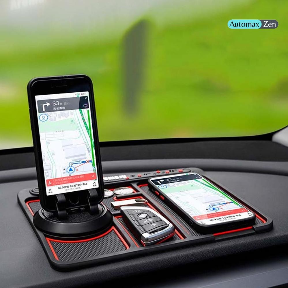 100% Ori Fsd-34 Phone Holder Mat Alas Mobil Dashboard Anti Slip Sale Pj24