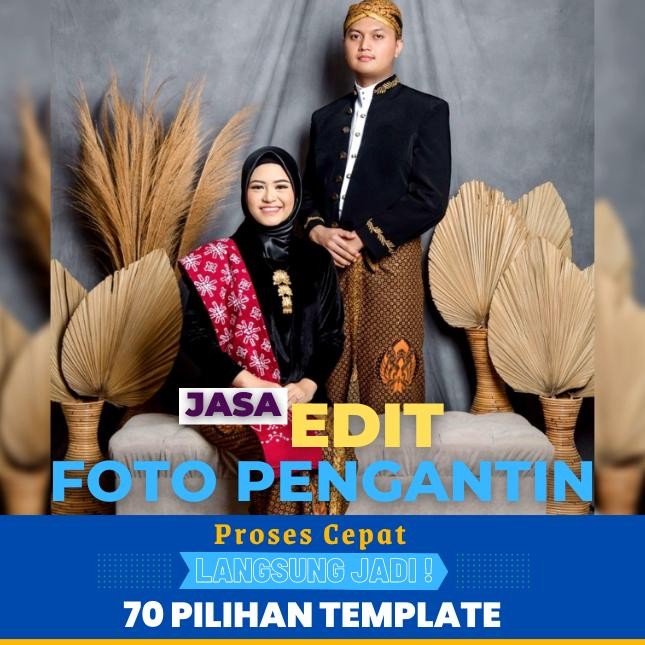 Edit Foto Ganti Wajah / Edit Foto Pengantin / Edit Foto Preweding / Edit Foto Pernikahan