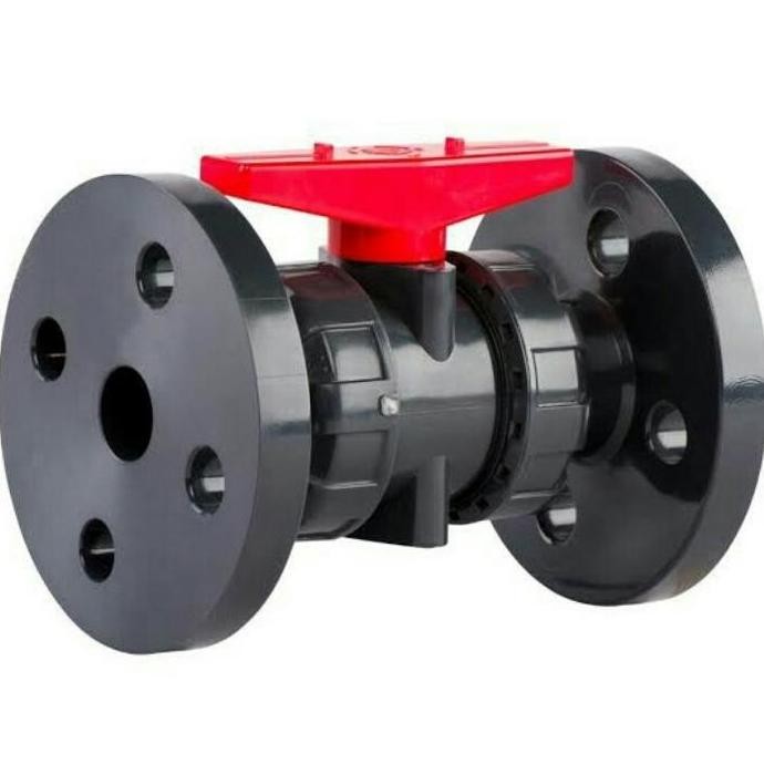 Ball Valve True Union Flange Jis 10K 2" Inch/Ball Valve Pvc Flange Baru