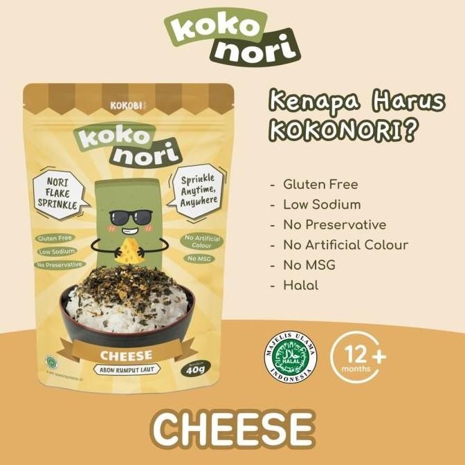 

(Good) KOKOBI Koko Nori 40g - Abon Rumput Laut Tabur - Seaweed Flake