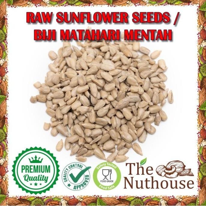 

(Good) 1kg RAW Sunflower Seeds / Biji Bunga Matahari Mentah