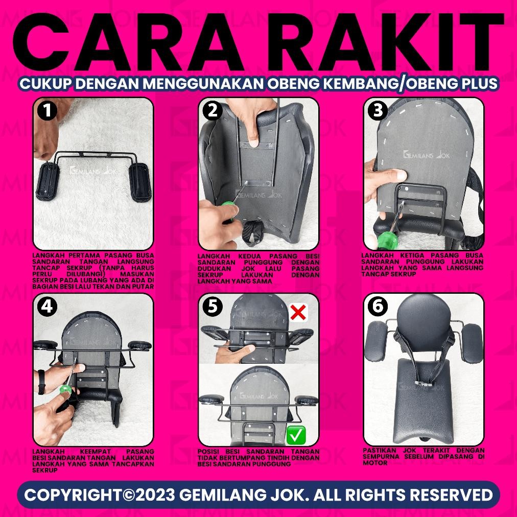 Jok Motor Anak Boncengan Depan Vario 160 Kursi Dudukan Portable Matic