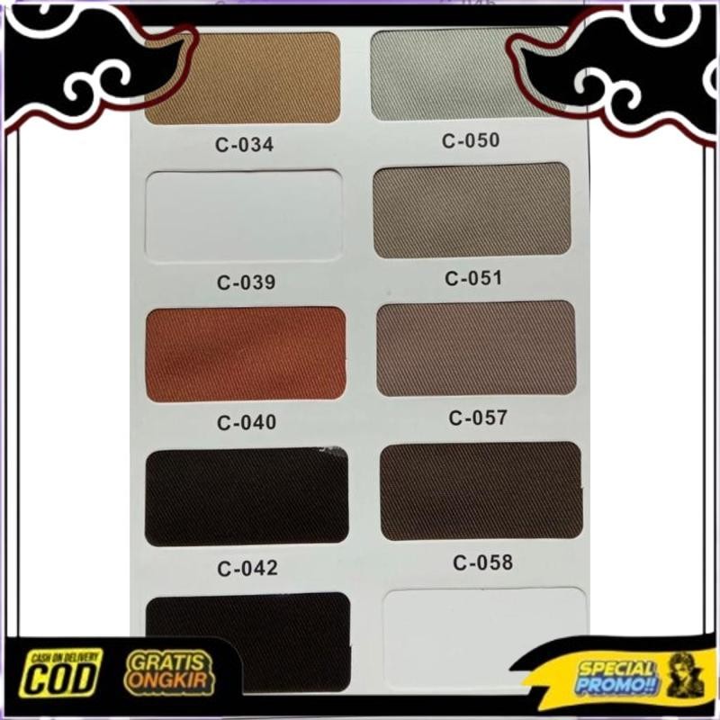 Cod Original Nagata Japan Drill-Japan Style Nagata Drill-Kain Seragam Nagata Japan Drill Ecer 1/2 Me