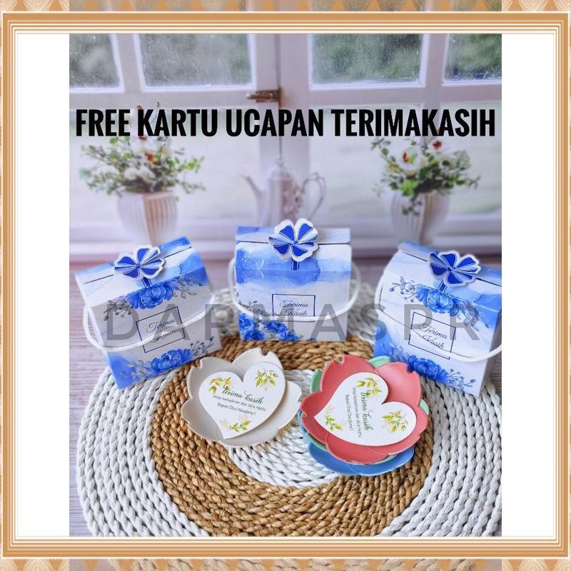 Terbaik (isi 100pcs) souvenir pernikahan mangkuk sakura kemasan box motif cantik AIT-66