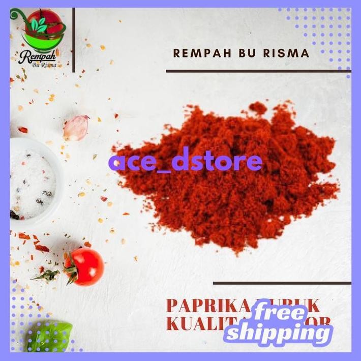 

PAPRIKA BUBUK PEDAS - PAPRIKA POWDER - PAPRIKA SMOKE POWDER BY ACE D'STORE