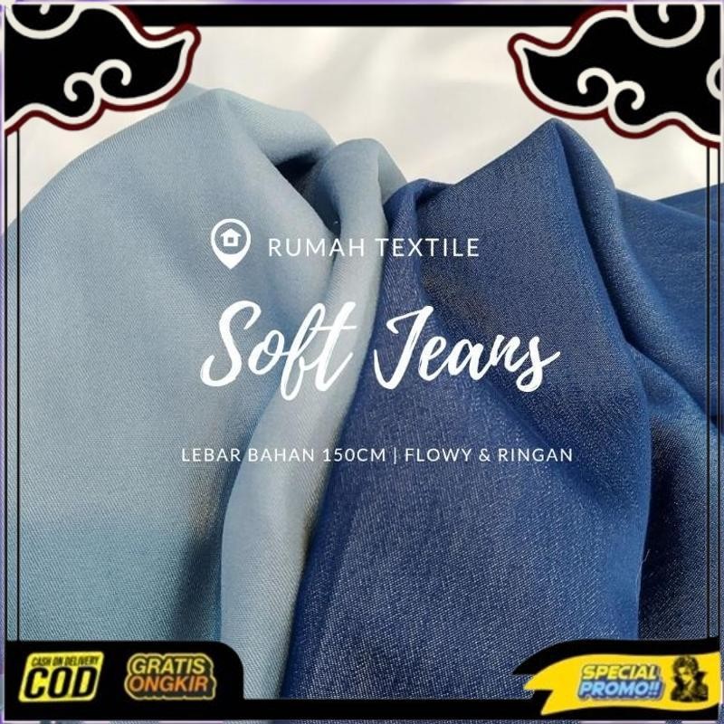 Terbaik Soft Jeans/Denim/Kain Denim Tensil/Kain Denim/Tensil Denim/Kain Jeans Soft