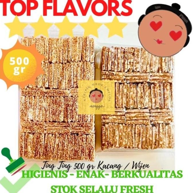 

(Good) TING TING KACANG ENTING ENTING WIJEN 500 GR JAJAN TRADISIONAL