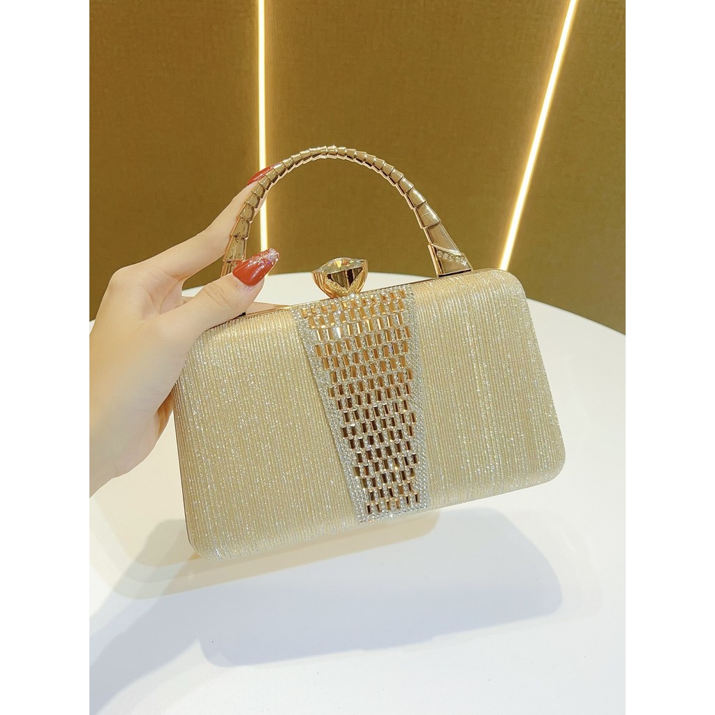 [COD[Tas Selempang Rantai Kecil untuk Pesta, Tas Elegan dengan Kesan Mewah