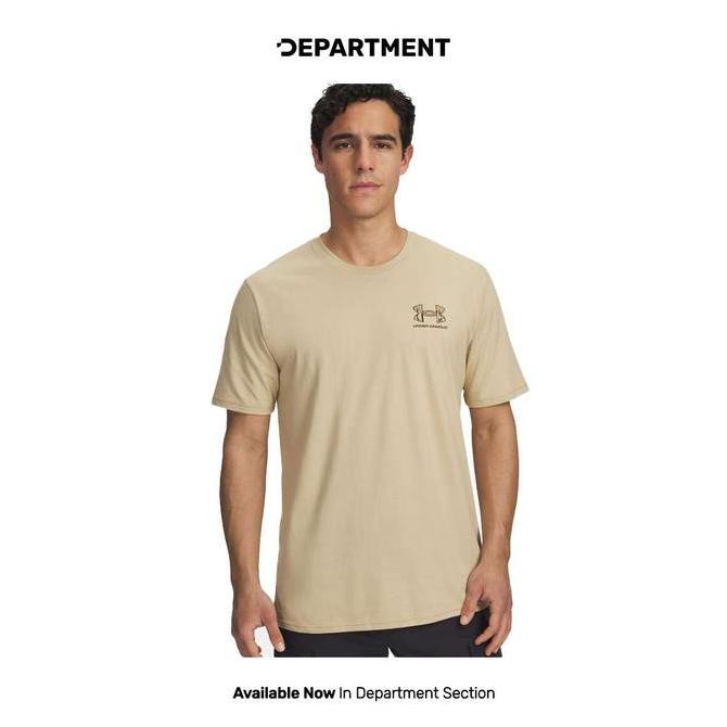 Kaos Pria Under Armour Mountain Circle 6010706234 Original Original