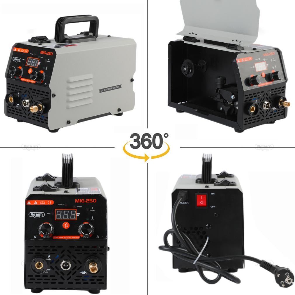 Promo Xtra As23 Reaim Mesin Las Inverter Mig-250 Igbt 450 Watt / Mesin Trafo Las / Welding Machine /
